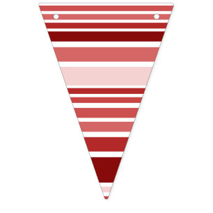 BG Stripes Patroon gekleurd VIII + uw rug & idee Vlaggetjes