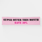 BG Stripes Patroon smal wit + uw rug & idee Spandoek (Horizontaal)