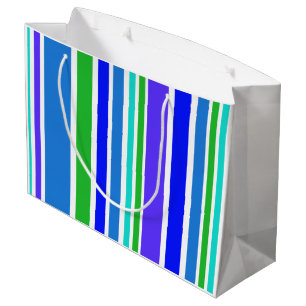 BG Stripes Patroon verkleurd IV + uw achtergrond. Groot Cadeauzakje