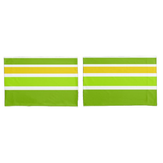 BG Stripes Patroon verkleurd V + uw rug & idee Kussensloop (Voorkant-Set)