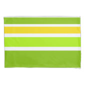 BG Stripes Patroon verkleurd V + uw rug & idee Kussensloop (Voorkant-Links)