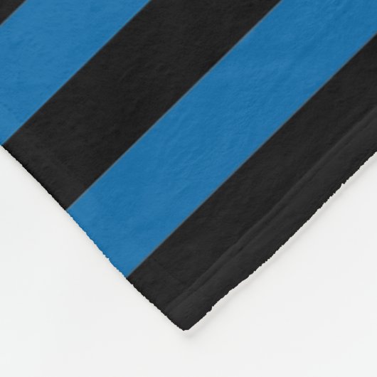 BG Stripes Pattern troep zwart + gekko mozaïek Fleece Deken (Hoek)