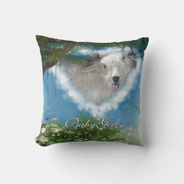 BG-Verlaat nooit mijn hart Pet Loss Memory Kussen (Voorkant)