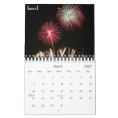 BGA FIreworks Photo 2011 Calendar Kalender (Mar 2027)