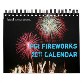 BGA FIreworks Photo 2011 Calendar Kalender