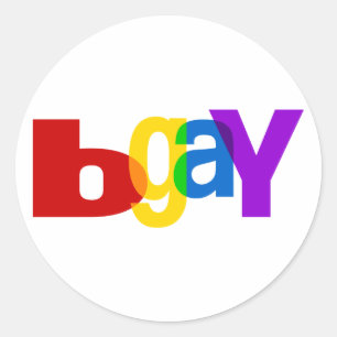 bGay Ronde Sticker