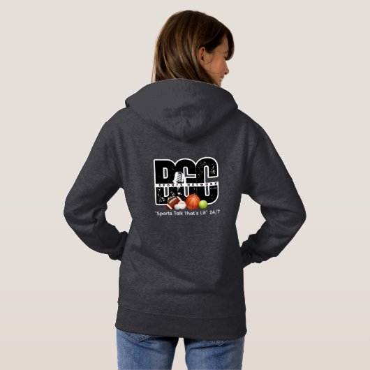 BGC Dames Hoodies (Achterkant volledig)