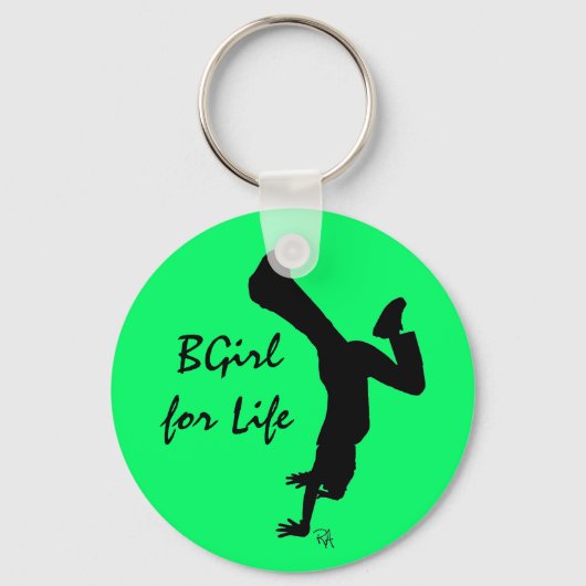 BGirl for Life Sleutelhanger (Voorkant)
