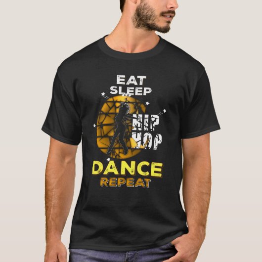 Bgirl old school hip hop dancer t-shirt (Voorkant)