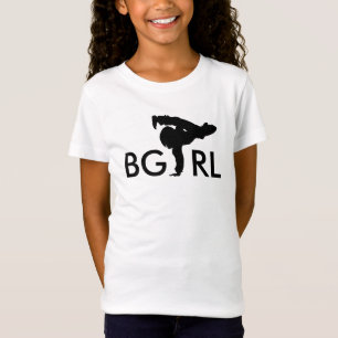 BGIRL-poot-T-shirt meisjes T-shirt