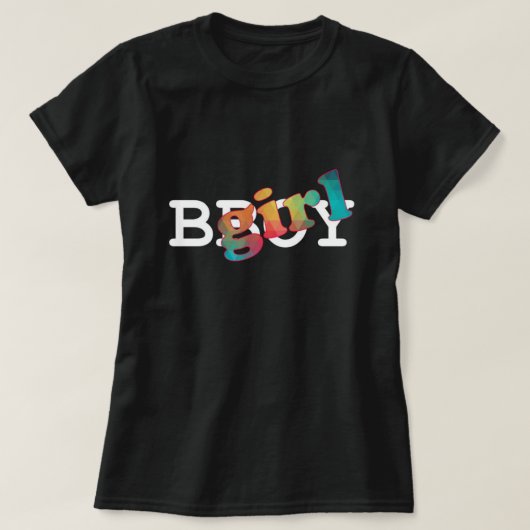 BGirl-Shirt T-shirt (Design voorkant)