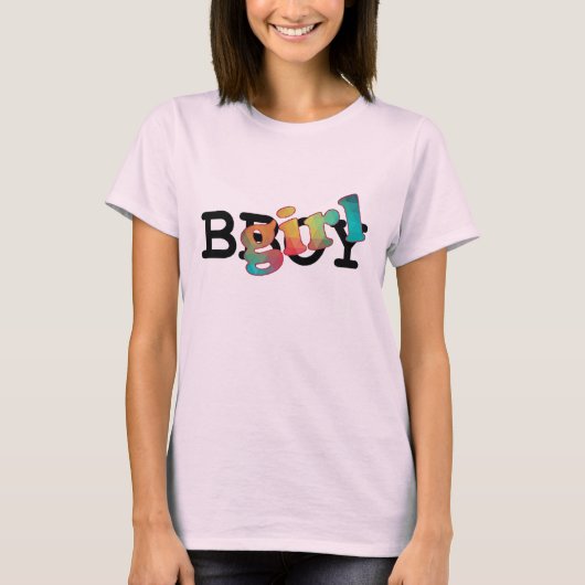 BGirl-Shirt T-shirt (Voorkant)