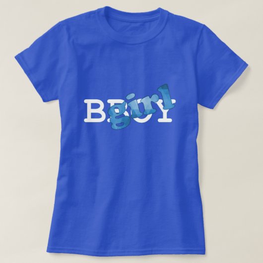 BGirl-Shirt T-shirt (Design voorkant)