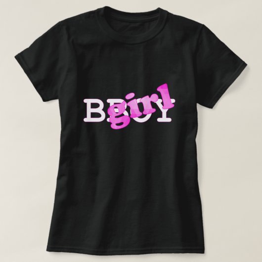 BGirl-Shirt T-shirt (Design voorkant)