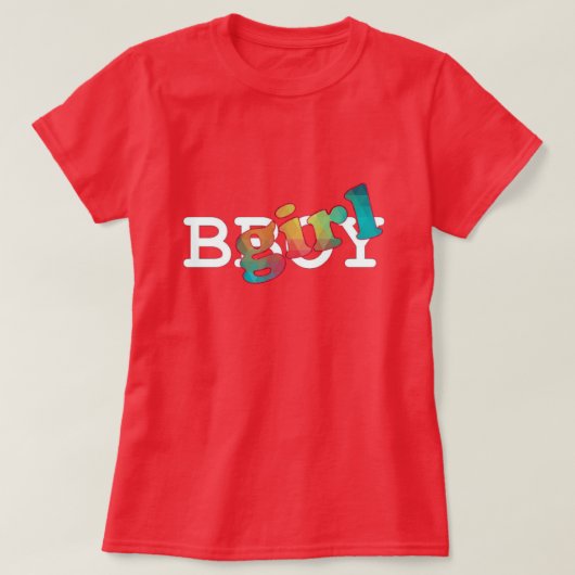 BGirl-Shirt T-shirt (Design voorkant)