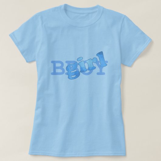 BGirl-Shirt T-shirt (Design voorkant)