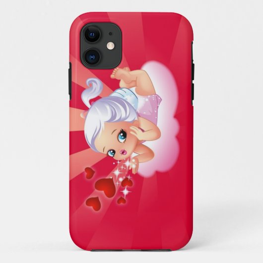 Bgloeiende Kisses iPhone 5 Hoesje (Achterkant)
