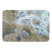 Bgloeiende Rocks Jupiter FL Swirling Surf en Rocks Badmat (Voorkant)