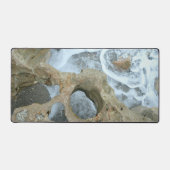 Bgloeiende Rocks Jupiter FL Swirling Surf en Rocks Bureaumat (Voorkant)