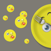 Bgloing Kiss Emoji Confetti