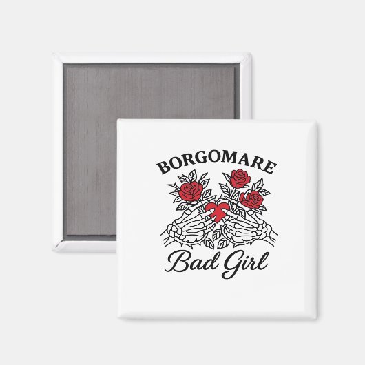 BGM Bad Girl II Classic - Skelet Hart Handen Magneet (Voorkant / Achterkant)