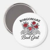 BGM Bad Girl II Classic - Skelet Hart Handen Magneet (Voorkant / Achterkant)
