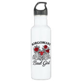 BGM Bad Girl II Classic - Skelet Hart Handen Waterfles (Voorkant)