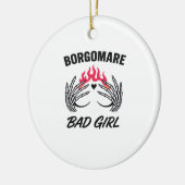 BGM Bad Girl II - Skelet Hart Handen Keramisch Ornament (Links)