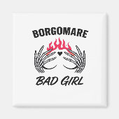 BGM Bad Girl II - Skelet Hart Handen Magneet (Voorkant)