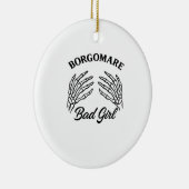 BGM Bad Girl - Skelet Hart Handen Keramisch Ornament (Rechts)