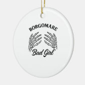 BGM Bad Girl - Skelet Hart Handen Keramisch Ornament (Links)