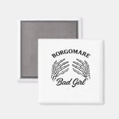 BGM Bad Girl - Skelet Hart Handen Magneet (Voorkant / Achterkant)