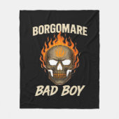 BGM Slecht - Skelet Handen Hart Fleece Deken (Voorkant)