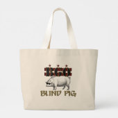 BGO Blind Pig Jumbo Canvas tas (Achterkant)