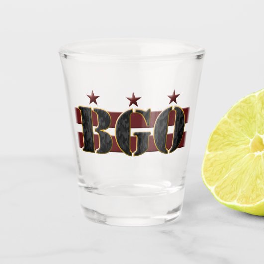 BGO Logo heet glas (Voorkant)