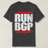 BGP-programmeerprogramma uitvoeren T-shirt (Design voorkant)