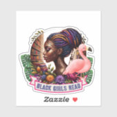 BGR Florida Flamingo Sticker | Vinyl Die-Cut (Vel)