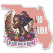 BGR Florida Outline Sticker | Vinyl spuitpatroon o (Voorkant)