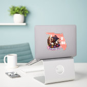 BGR Florida Outline Sticker | Vinyl spuitpatroon o (Laptop op bureau)