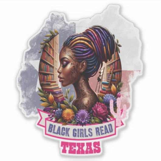 BGR Texas Chapter Sticker | Vinyl spuitpatroon ont (Voorkant)