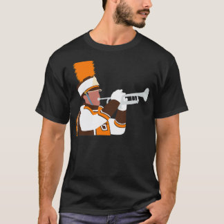 BGSU Falcon Marking Band Trumpet T-shirt