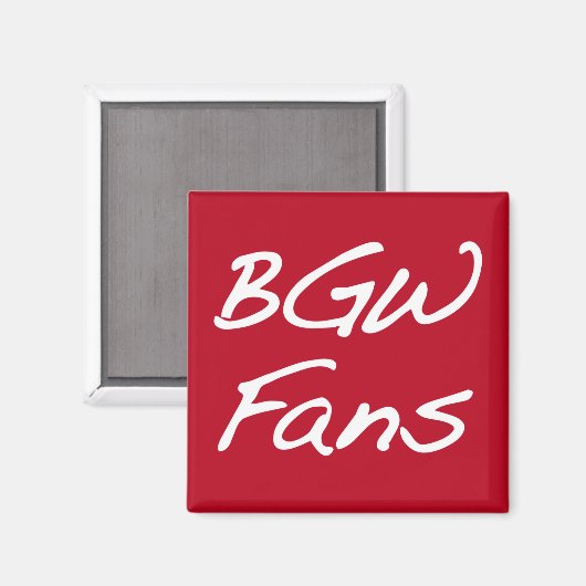 BGWFans magneet (Voorkant / Achterkant)