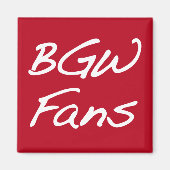 BGWFans magneet (Voorkant)