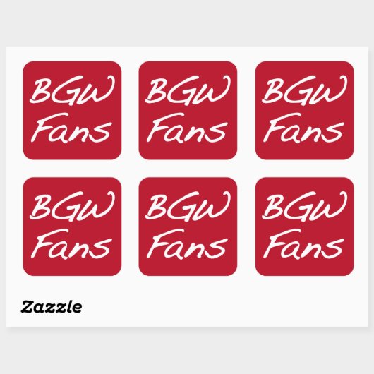 BGWFans Stickers (Vel)
