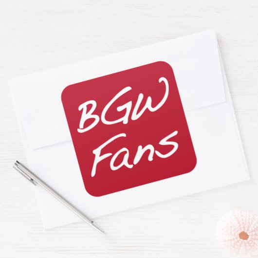 BGWFans Stickers (Envelop)