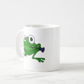 BH - Funny Frog Spelling Clarinet Koffiemok (Voorkant links)