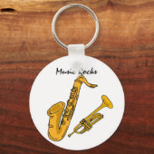 BH - Music Rocks Sleutelhanger (Voorkant)