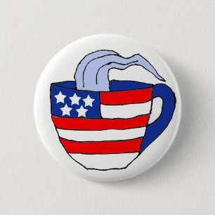 BH-Tea Party: Politieke Button