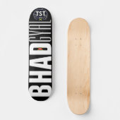 BHAD GYAL 7 3/4-inch skateboard deck (Voorkant)