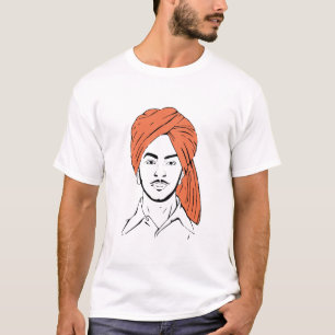 Bhagat Singh The Punjabi Indian Hero Freedom Fight T-shirt